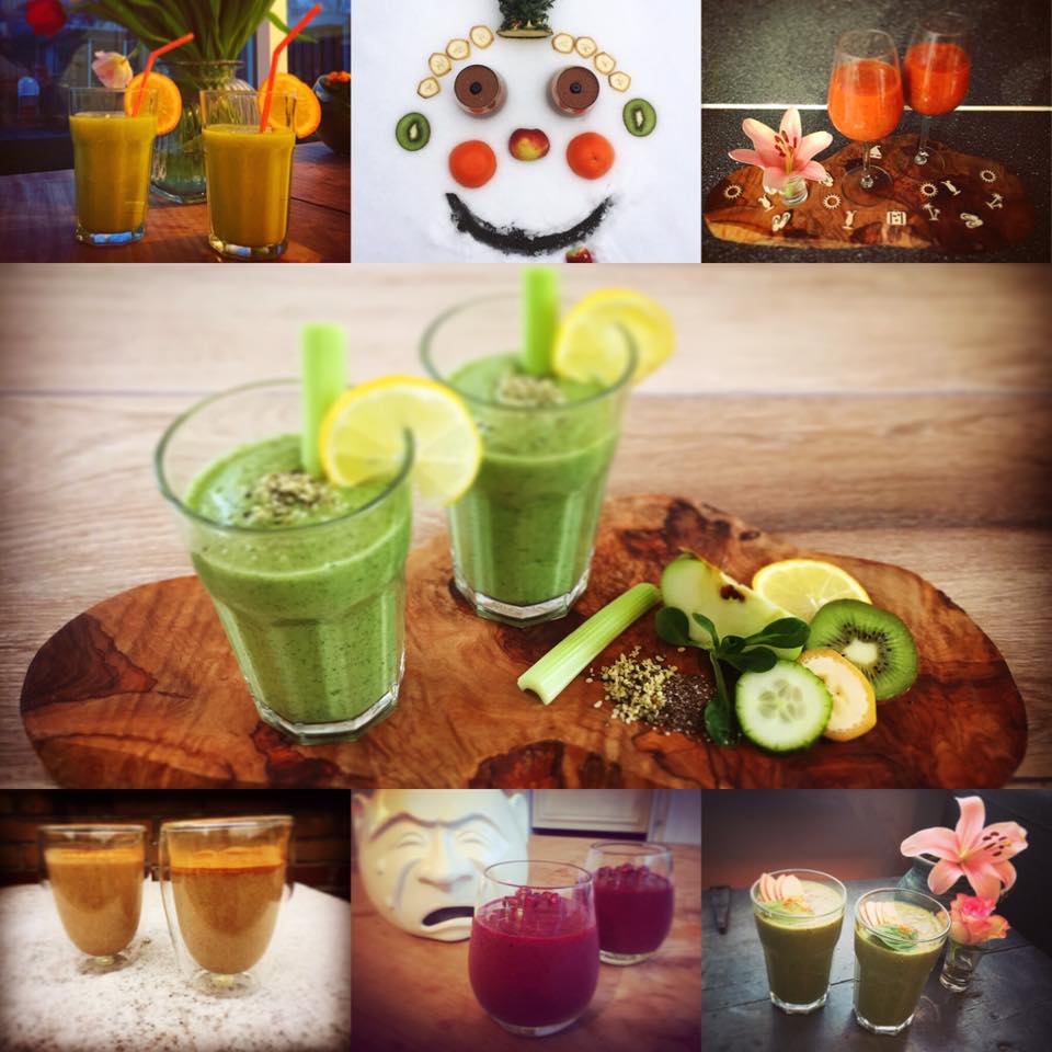 Foto's wintersmoothie Annika